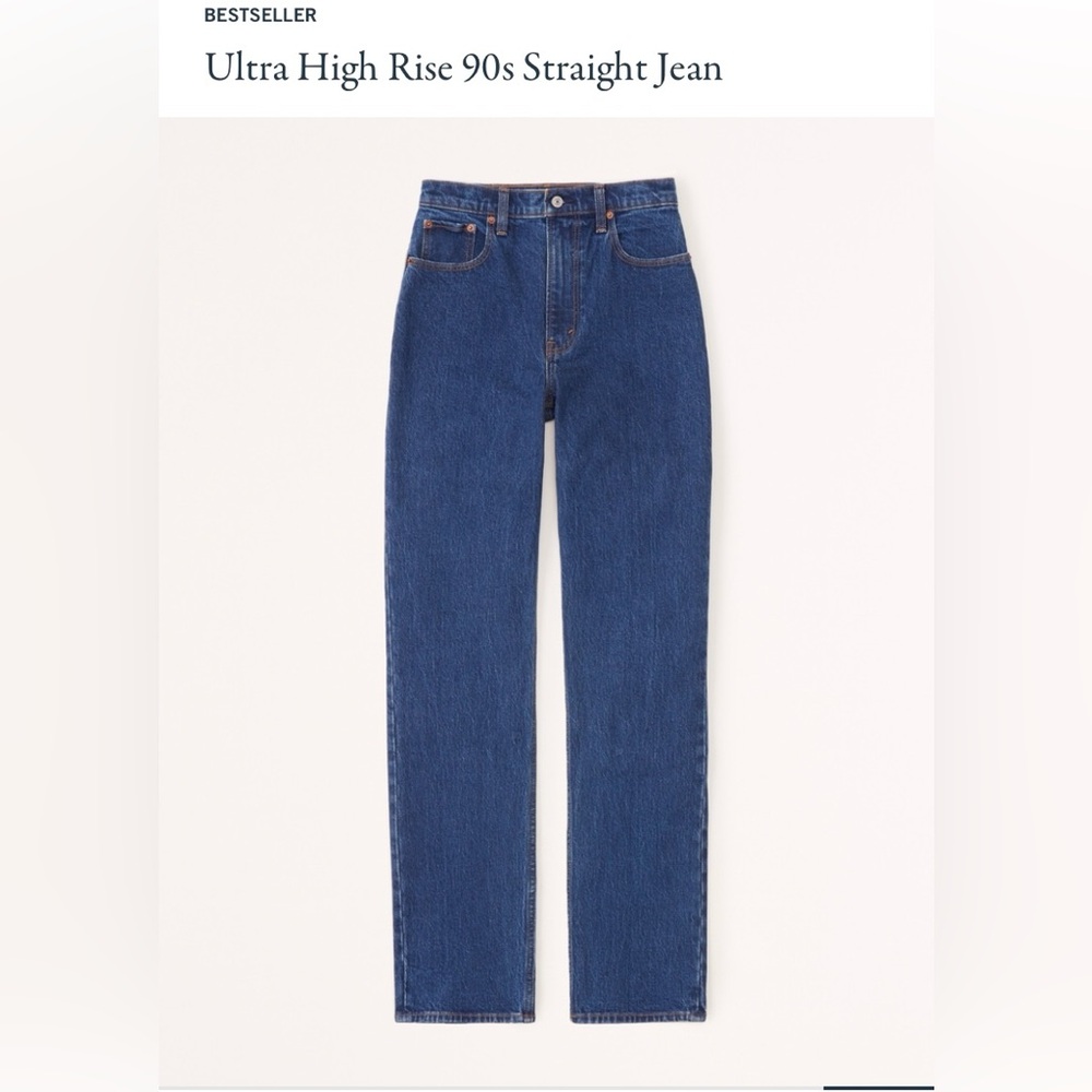 Ultra High Rise 90’s Straight Jean 25 Short
